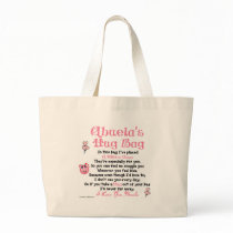 Spanish - Abuela - Single Verse bags by franticattic Spanish - Abuela - Single Verse bags