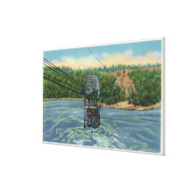 Spanish Aerocar over Whirlpool of Niagara Gallery Wrap Canvas