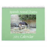 Spanish Animal Charity 2011 Calendar