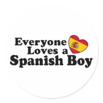 Spanish Boy stickers