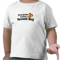 Spanish Boy t-shirts