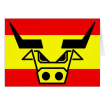Spanish Bull Cards