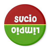 Spanish Clean Dirty Dishwasher Magnet magnets