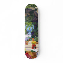 Spanish Courtyard Skateboard Deck