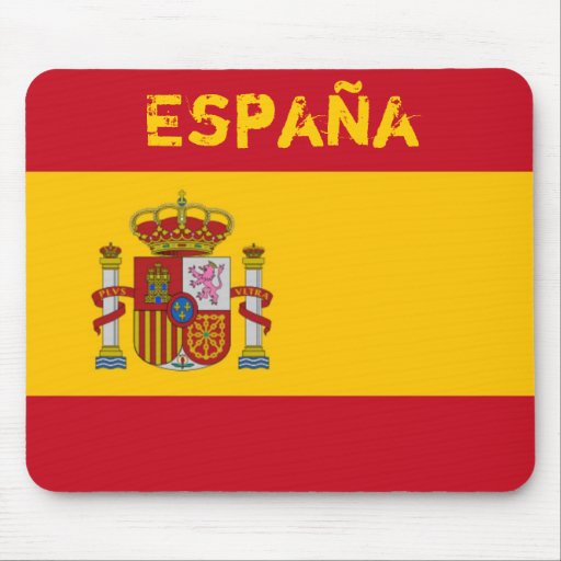 Spanish, España mouse pad Zazzle