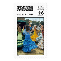 Spanish Fair, Goodart postage by pili_aloha Spanish Fair, Goodart postage