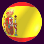 Spanish Flag Bubble Sticker