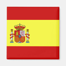 Spanish Flag Fridge Magnets