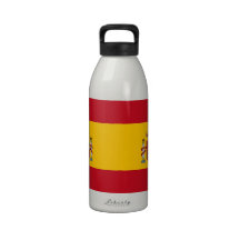 Spanish Flag Liberty Bottle Water Bottle