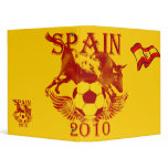 Spanish flag of Spain gifts for Spaniards Binders