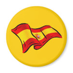 Spanish flag of Spain gifts for Spaniards magnets