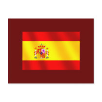 Spanish flag of Spain gifts for Spaniards postcards by LaFuriaRoja Spanish flag of Spain gifts for Spaniards postcards