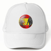Spanish flag soccer ball Spain soccer gifts hats by SoccerJersey Spanish flag soccer ball Spain soccer gifts hats