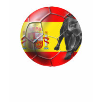 Spanish flag soccer ball Spain soccer gifts t-shirts by SoccerJersey Spanish flag soccer ball Spain soccer gifts t-shirts