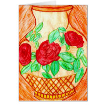 Spanish Flower pot Urn cards