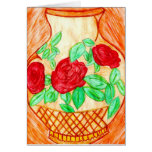 Spanish Flower pot Urn cards