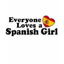 Spanish Girl t-shirts by magarmor Spanish Girl t-shirts