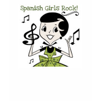 Spanish Girls Rock t-shirts