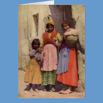 Spanish Gypsy Girls cards
