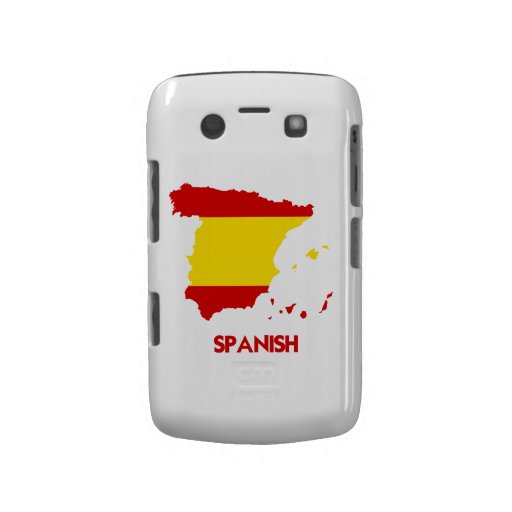 SPANISH MAP BLACKBERRY BOLD CASES
