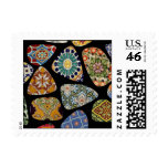Spanish & Mexican Tile Mosaic Postage postage