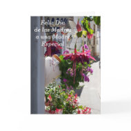 Spanish Mother's Day Card Feliz Dia de las Madres card
