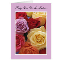 Spanish Mother's Day Card -- Roses