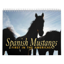 Spanish Mustang Calendar by brookhouse Spanish Mustang Calendar