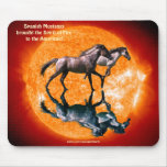 Spanish Mustang Stallion Horses Sun Mousepad