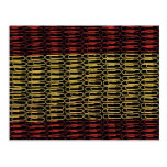 Spanish Paperclip  Flag postcards