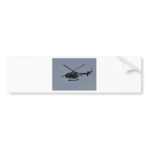 Spanish Police Helicopter Bumper Sticker