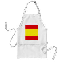 Spanish pride aprons