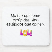Spanish Quotes Mousepad