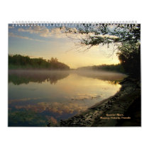Spanish River, Massey,ON, Canada C... -14&1/4"x22" calendars by dun_in_time_artworks Spanish River, Massey,ON, Canada C... -14&1/4"x22" calendars