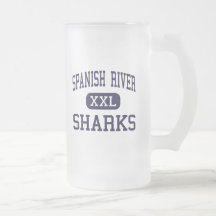 Spanish River - Sharks - High - Boca Raton Florida Coffee Mug