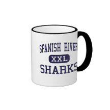 Spanish River - Sharks - High - Boca Raton Florida Mugs