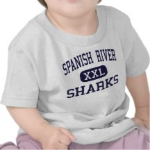 Spanish River - Sharks - High - Boca Raton Florida Tshirt