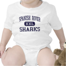 Spanish River - Sharks - High - Boca Raton Florida T Shirt