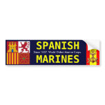 SPANISH ROYAL MARINES BUMPER STICKER