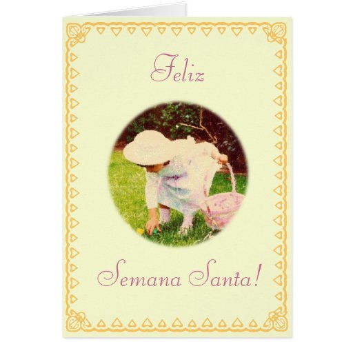 Spanish Semana Santa Holy Week/ Easter Card