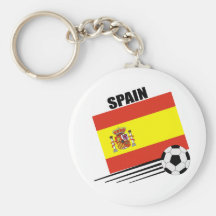 Spanish Soccer Team Key Chain