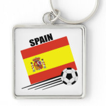 Spanish Soccer Team Key Chain keychain