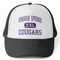 Spanish Springs - Cougars - High - Sparks Nevada hats