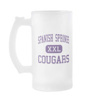 Spanish Springs - Cougars - High - Sparks Nevada mugs