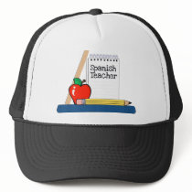 Spanish Teacher (Notebook) hats by LushLaundry Spanish Teacher (Notebook) hats