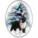 Spanish Water Dog Christmas Gifts Ornament Photo Sculptures
