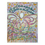 Spanish What Cancer Cannot Do Angel Postcards