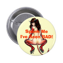 Spank Me Button buttons