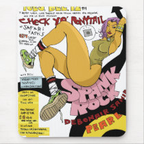 Spank Rock Mousepad mousepads