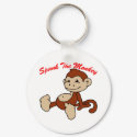 Spank The Monkey keychains